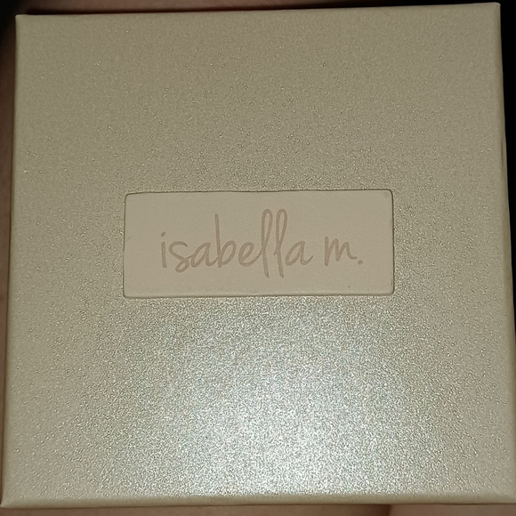 ISABELLA M. STERLING SILVER GOLD PLATED DANGLE GEM - Picture 5 of 5